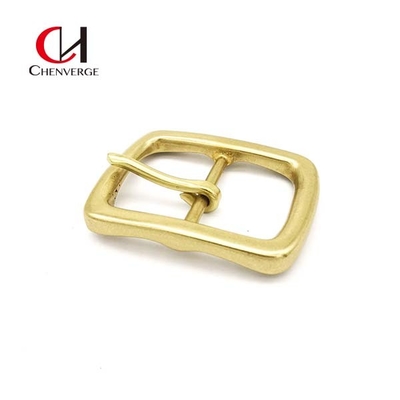 Practical Antiwear Brass Center Bar Buckle , Erosion Resistant 1.75 Inch Belt Buckle