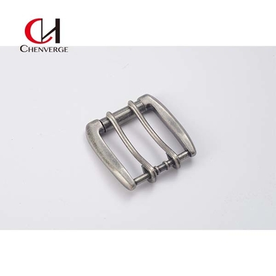Double Pin Unisex Reversible Belt Buckle Simple Anticorrosive