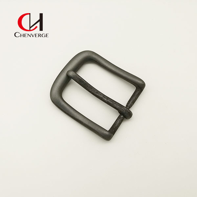 Western Matte Black Belt Buckle Zinc Alloy ODM OEM 5mm Thick 60mm Long